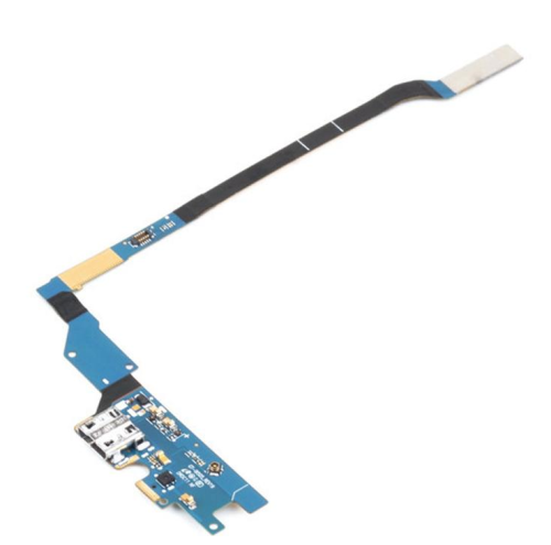 Flex de carga com microfone, conector de antena para Samsung S4 i9500/i9505